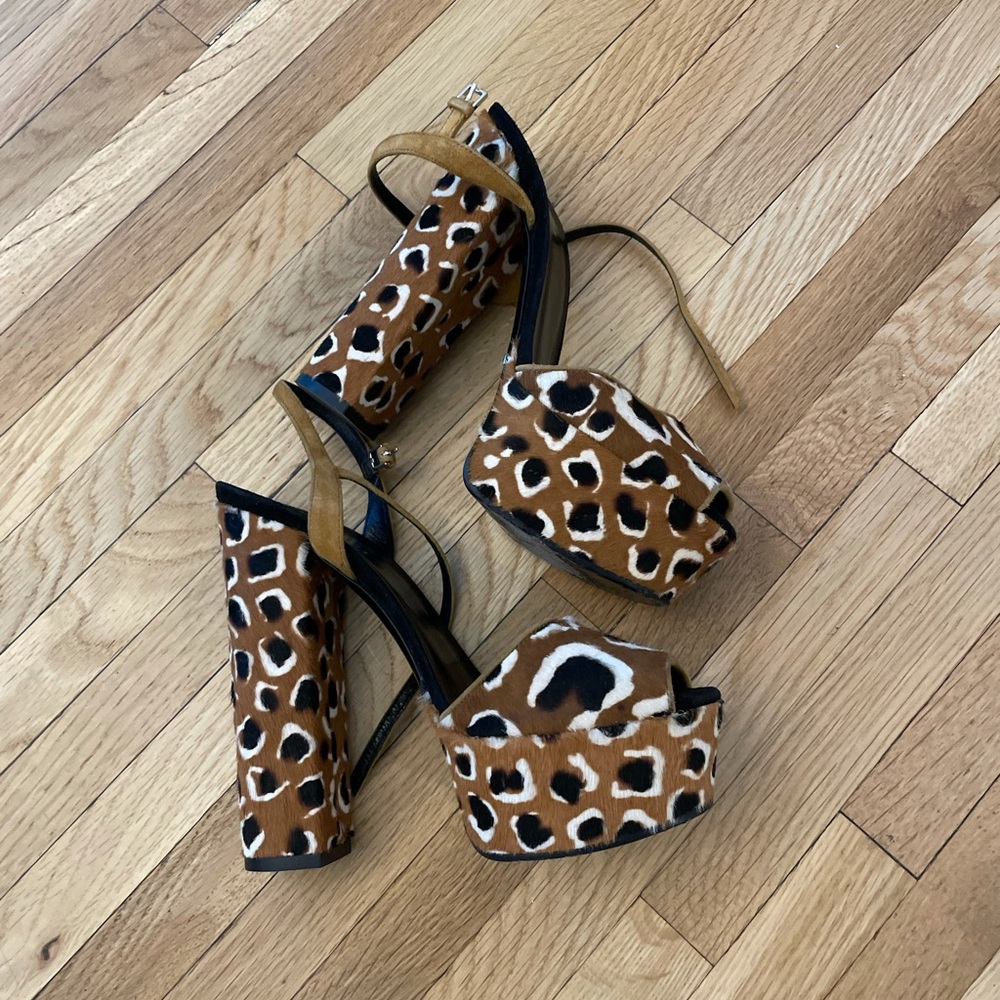 Gucci platform heels